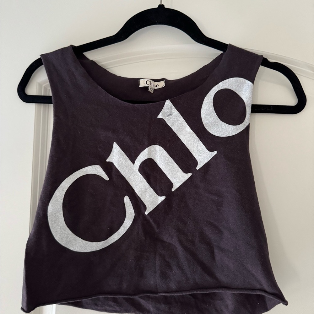 Chloe crop top tank! Authentic!